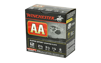 12 GA 2 3/4in Winchester AA Super Sport #8 Lead (AASC128)
