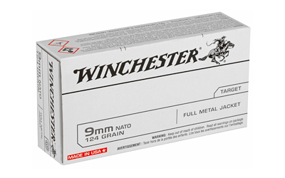 9mm Winchester 124gr NATO FMJ (Q4318)