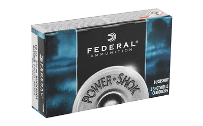12 GA 2 3/4in Federal Power Shok 000 Buck (F127000)