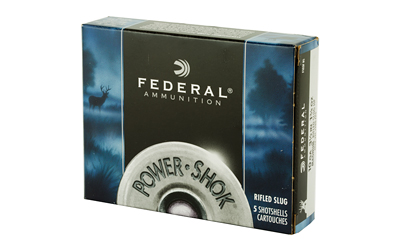 10 GA 3.5in Federal Power Shok Slug (F103FRS)