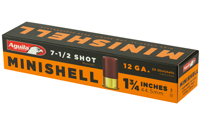 12 GA 1 3/4in Aguila Mini Shell # 7.5 Shot (1C128968)