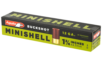 12 GA 1-3/4in Aguila Mini Shell #1/4 Buckshot (1CHB1288)