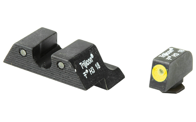 Trijicon HD Night Sights GL101Y Glock 17, 19, 23, 26, 27, 35 GRN/YLW (GL101Y)