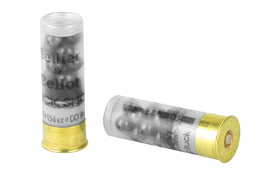 12 GA 2 3/4in  S&B 00 Buckshot 1-1/4oz (SB12BSC)