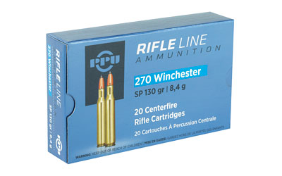 270 Win PPU 130gr SP (PP2701)
