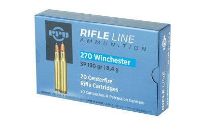 270 Win PPU 130gr SP (PP2701)