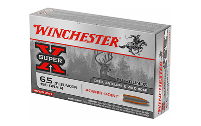 6.5 Creedmoor Winchester Super-X 129gr Power Point (X651)