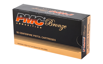 40 S&W PMC Bronze 180gr FMJ-FP (40E)
