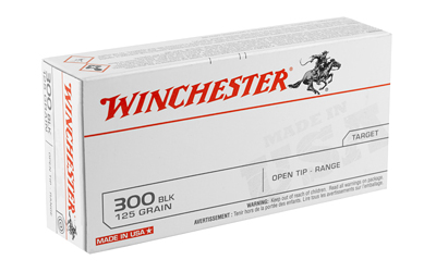 300 Blackout Winchester USA 125gr FMJ (USA300BLK)