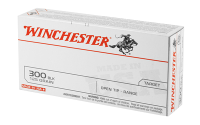 300 Blackout Winchester USA 125gr FMJ (USA300BLK)