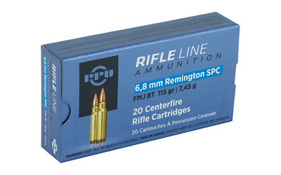 6.8 SPC PPU 115gr FMJBT (PP68F)