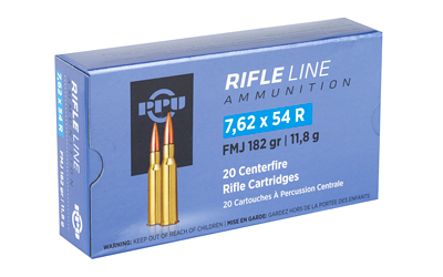 7.62x54R PPU 182gr FMJ (PP76254F)