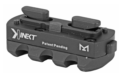 Kinetic Development Group Kinect Rail, Fits M-LOK, 3 Slot Picatinny Rail BLK (KIN5-100)