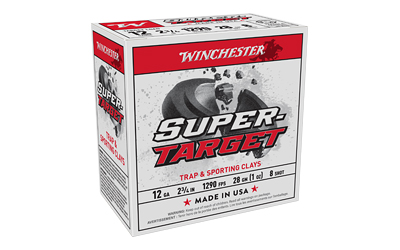 12 GA 2 3/4"Winchester Super-Target #8 Lead (TRGT12908)
