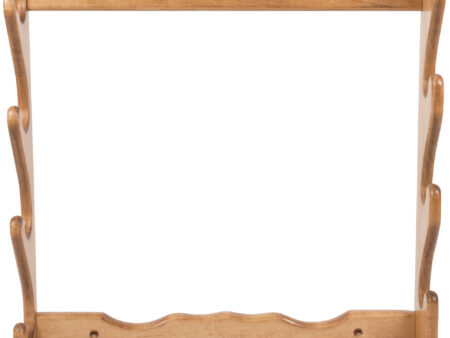 Allen Company Four Gun Wooden Wall Rack Solid Wood (18550)