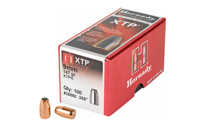 9mm Hornady 147gr XTP (35580)