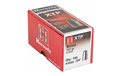 9mm Hornady 147gr XTP (35580)