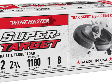 12 GA 2 3/4in Winchester #8 Lead 1oz (TRGTL128VP)