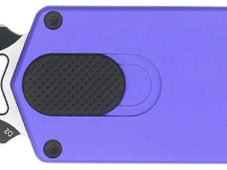 CobraTec Knives ASP Dagger D2 Steel Purple (CTASPPUR)