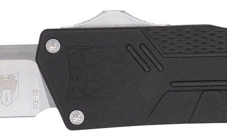 CobraTec Knives Paragon Plain Satin VG-10 SS Blade (CTPRNEDGBLK)