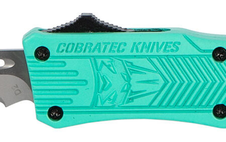 CobraTec Knives CTK-1 Drop Point Part Serrated D2 Steel Blade (STFCTK1SDS)