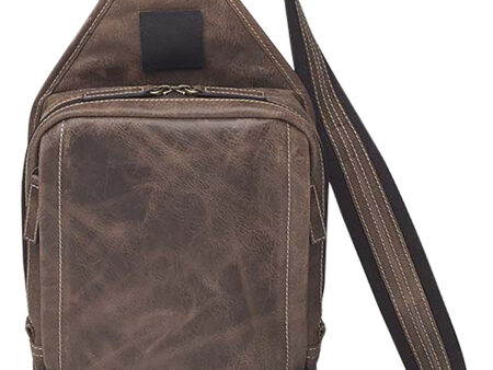 GTM Sling Backpack Brown Leather Standard Holster (GTMCZY108)