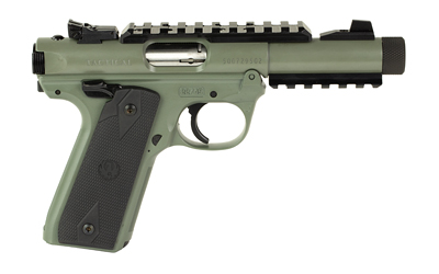 Ruger Mark IV Tactical 22/45 22 LR 4.4in BBL Elite Jungle Green 10+1 (40189)