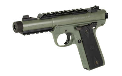 Ruger Mark IV Tactical 22/45 22 LR 4.4in BBL Elite Jungle Green 10+1 (40189)