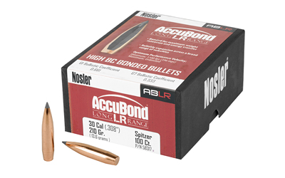 Nosler Accubond Long Range Bullets 30 Cal 210gr SBT 100ct (58317)