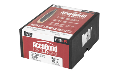 Nosler Accubond Long Range Bullets 30 Cal 210gr SBT 100ct (58317)