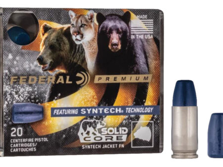 357 Mag Federal Premium Solid Core 180gr FN (P357SHC1)