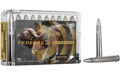 375 H&H Federal Premium 300gr Trophy Bonded Bear Claw(P375T1)