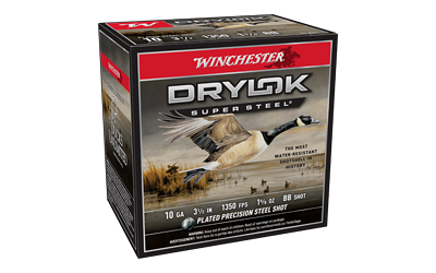 10 GA 3 1/2in Winchester Super X Drylock Plated #BB Steel 1-5/8oz (XSC10BB)