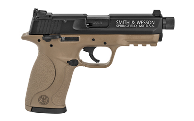 S&W M&P22 Compact 22 LR FDE Threaded 10+1 (10242)