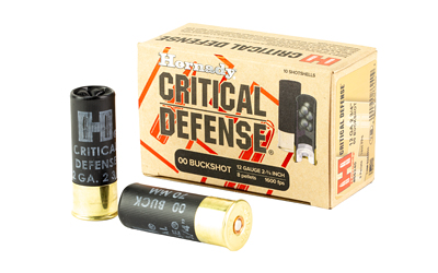 12 GA 2 3/4in Hornady Critical Defense 00 Buckshot (86240)