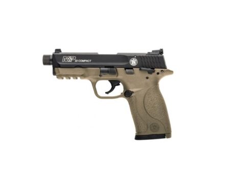 S&W M&P22 Compact 22 LR FDE Threaded 10+1 (10242)