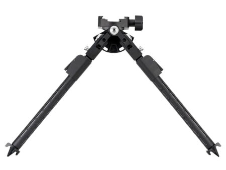 MDT Sporting Goods Inc CKYE-POD Single Pull Bipod 9-15" High Black Anodized Aluminum (106343BLK )