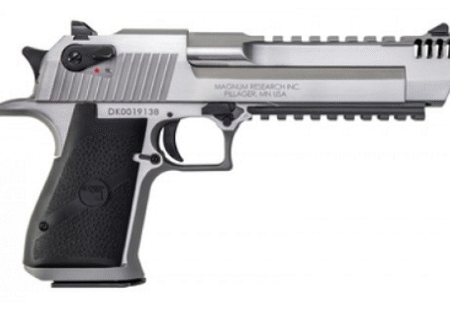 Magnum Research Desert Eagle MK19 50 AE 6"" Silver (DE50SRMB)