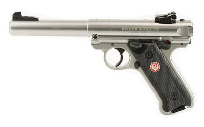 RUGER MKIV TARGET 22LR 5.5in BBL SS 10 (40103)