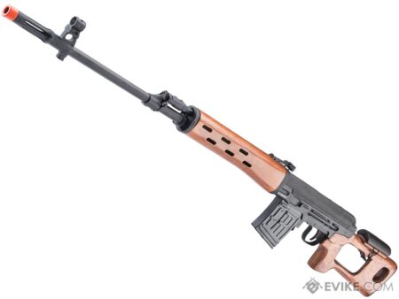 A&K SVD Dragunov AEG Sniper Rifle w/ Wood (AEG-AK-SVD-MW-E)