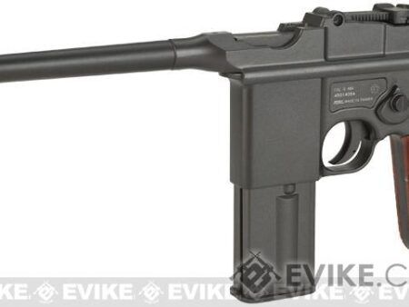 KWC M712 Broomhandle Full Auto CO2/GBB Pistol (GP-KCB-18DHN)