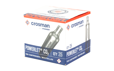 Crosman Powerlet CO2 Cartridges 25 Pack