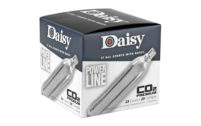 Daisy 7025 Powerline CO2 Cylinders 12 Grams 25pk