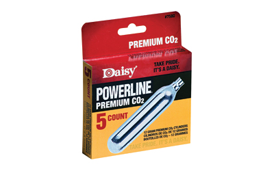 Daisy Powerline CO2 Cylinders 12 Gram 5 Per Pack