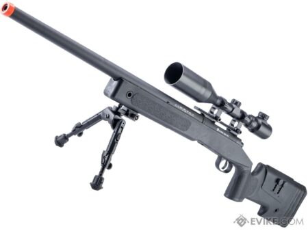 Cybergun FN SPR A2 High Power Airsoft Sniper Rifle OD Green