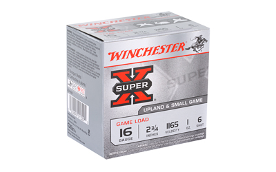 16 GA 2 3/4in Winchester Super X #6 Lead (XU166)