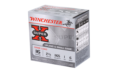 16 GA 2 3/4in Winchester Super X #6 Lead (XU166)