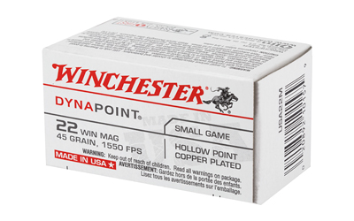 22 Mag Winchester Dynapoint 45gr 50rd Box (USA22M)