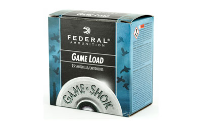 12 GA 2 3/4in Federal Game Shok #8 1oz (H121-8)