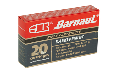 5.45X39 Barnaul 60gr FMJ 20rd (54539)